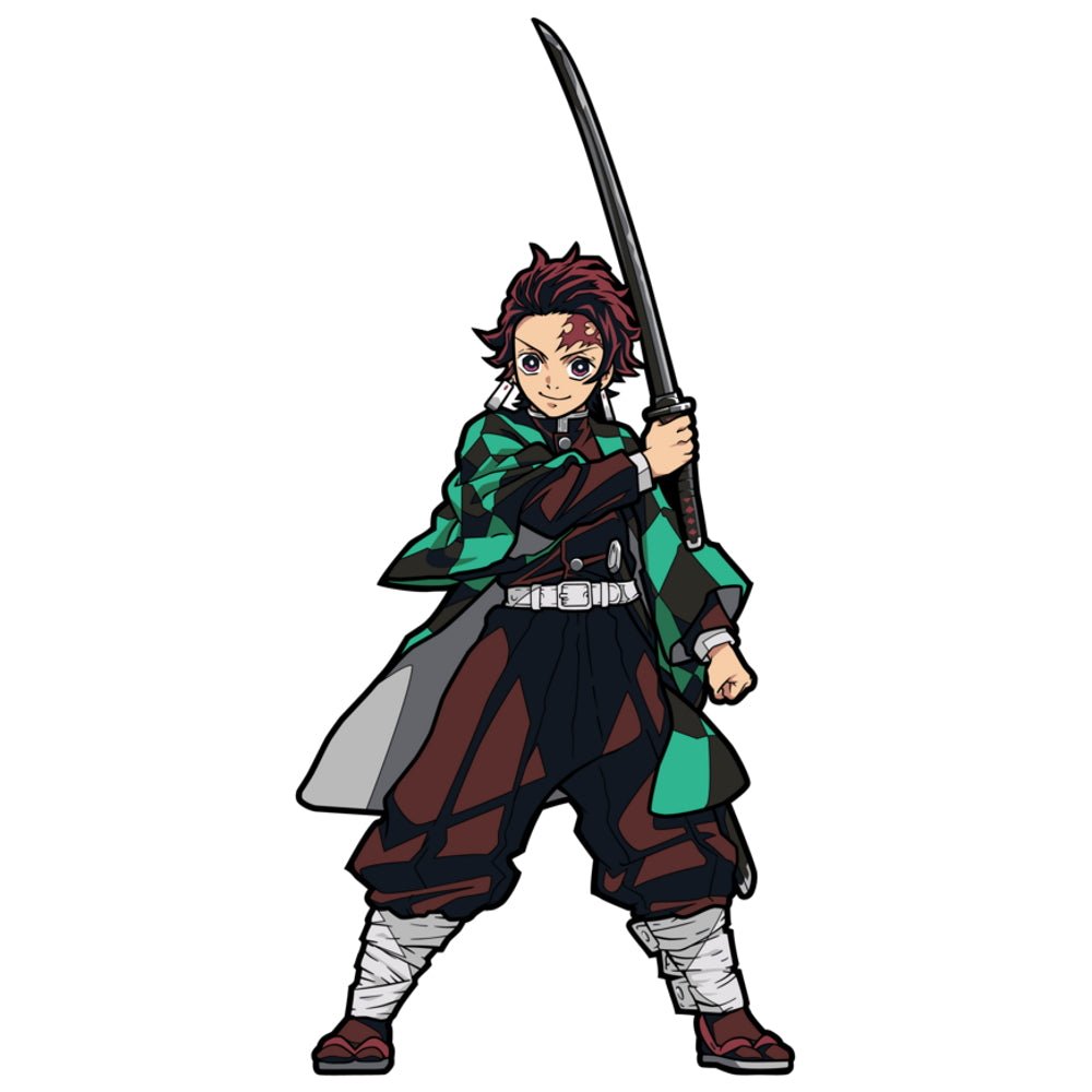 DEMON SLAYER 鬼滅の刃 - 竈門炭治郎 / 立てられるメタルピンバッジ / バッジ - PGS